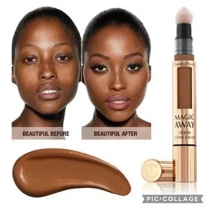 NEW $33 Charlotte Tilbury Magic Away Liquid Concealer #14 Deep