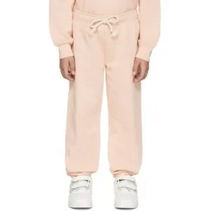 NEW Acne Studios Kids Face Patch Drawstring Sweatpants In Powder Pink Sz. 8-10
