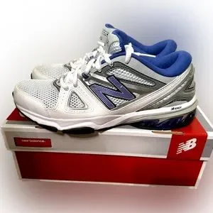 NEW Balance NB 1012 Training/Walking White/Periwinkle Womens US Size 7.5B EUR 38