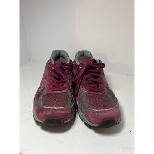 New Balance Shoes Mens 7.5 990v4 Burgundy Grey Sneakers Made In USA M990BU4