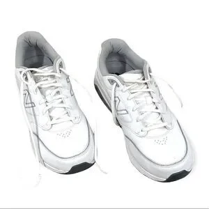 NEW BALANCE - STYLE #918V3 - WALKING / RUNNING ATHLETIC SHOES - CRISP WHITE - S7