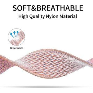 NEW[BAND] Nylon Adjustable Strap For Apple Watch B