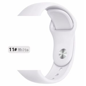 NEW[BAND] WHITE Sport Silicone For Apple Watch