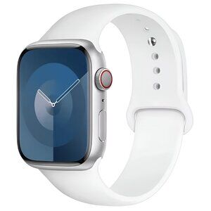 NEW[BAND] WHITE Sport Silicone For Apple Watch