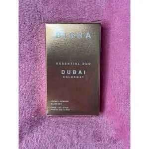 New Bisha Essential Blush Duo Dubai Colorway - Creme And Powder Set BNIB NWT