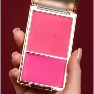 New Bisha Essential Blush Duo Dubai Colorway - Creme and Powder Set BNIB NWT