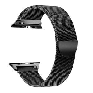 NEW Black Milanese Magnet Band FOR Apple
