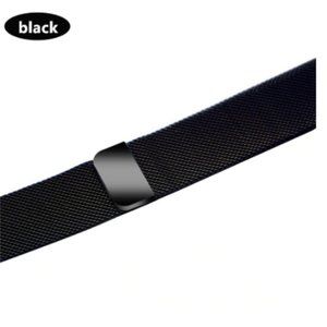 NEW Black Milanese Magnet Band FOR Apple