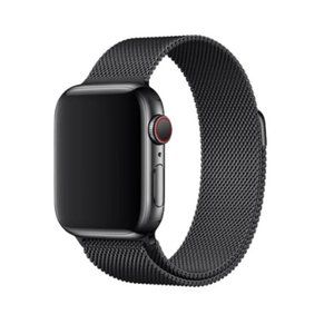 NEW Black Milanese Magnet Band FOR Apple