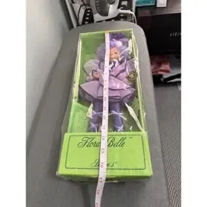 NEW Brinn's Miss Morning Glory Porcelain Pyrple Vintage Flora Belle Doll