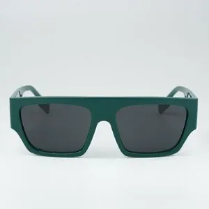 NEW Burberry BE4397U MICAH 407187 Green Dark Grey Unisex Sunglasses