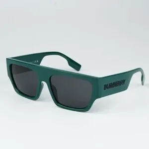 NEW Burberry BE4397U MICAH 407187 Green Dark Grey Unisex Sunglasses