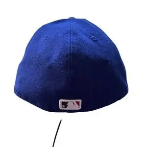 New Era 59FIFTY Los Angeles Dodgers Fitted Hat Blue 7 5/8 MLB On-Field Cap