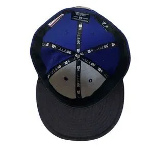 New Era 59FIFTY Los Angeles Dodgers Fitted Hat Blue 7 5/8 MLB On-Field Cap