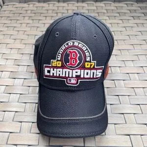 New Era Boston Red Sox World Series Champions 2007 Baseball Hat Cap One Size