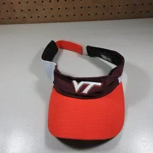 New Era womens Virginia Tech strapback visor OS