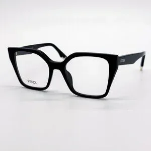 NEW FENDI FE50002I 001 BLACK WOMEN EYEGLASSES FENDI