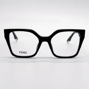 NEW FENDI FE50002I 001 BLACK WOMEN EYEGLASSES FENDI