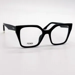 NEW FENDI FE50002I 001 BLACK WOMEN EYEGLASSES FENDI