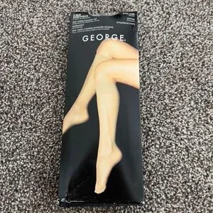 NEW George Silky Sheer Knee-Highs 3 Pair Pack