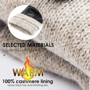 New In Original Package Dsane Women Black Sheepskin Leather Gloves