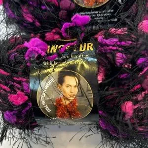 New Lion Brand Fancy Fur Eyelash Yarn 2 Skeins