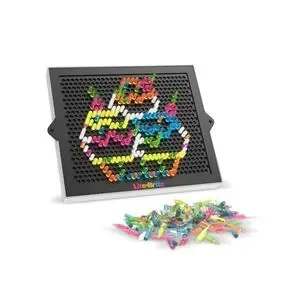 New Lite Brite By Hasbro Colorful Neon Learning Toy With Bright Pegs