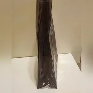 New Marc Jacobs Smoky Gray Plexi "Bang" Bag Handheld 11" X 9" X3"