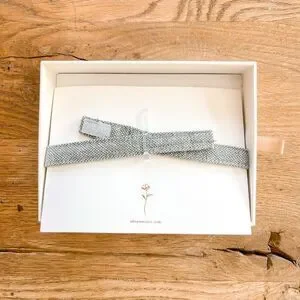 NEW Noralee Gray Little Boy Bow Tie