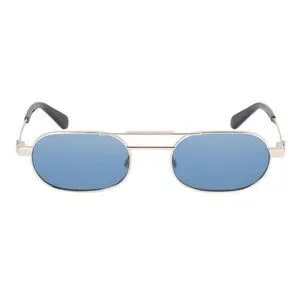 NEW OFF-WHITE SUNGLASSES OERI123 OFF-WHITE VAIDEN 7645 GOLD/BLUE