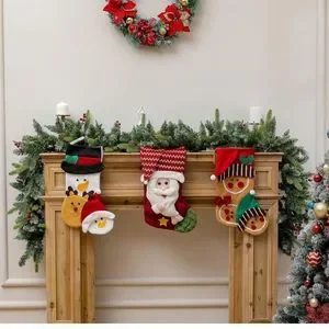 New Pre-lit Garland 9 Feet Indoor/Outdoor