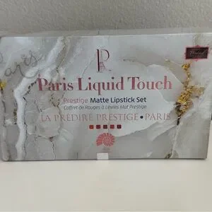 New Sealed Paris Liquid Touch Prestige Matte Lipsticks Set
