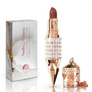 New Sealed Smiling Hibiscus Lipstick -Light Red Matte Lipstick 