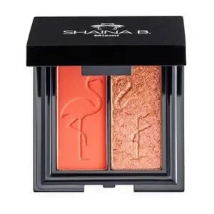 NEW Shaina B. Pink Gold Eyeshadow Duo In B. Free