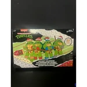 NEW- Teenage Mutant Ninja Turtles Mini Figures Advent Calendar Holiday 2024