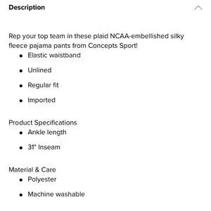 NEW Texas Longhorns Silky Fleece Pants - NWT. Med Large