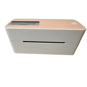 New Thermal Label Printer White/Pink