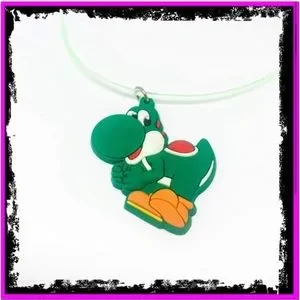 New Unisex Yoshi Lovers Nintendo Figure Pendant Adjustable Necklace