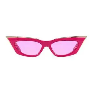 NEW VALENTINO SUNGLASSES WOMEN PINK CAT EYE EYEWEAR VALENTINO