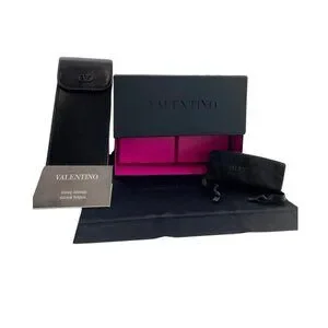 NEW VALENTINO SUNGLASSES WOMEN PINK CAT EYE EYEWEAR VALENTINO