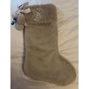 NEW Victoria's Secret Holiday 2024 Blush Pink‎ Faux Fur Stocking