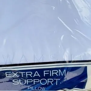 New Wamsutta Extra Firm Support Pillow - White. King Size