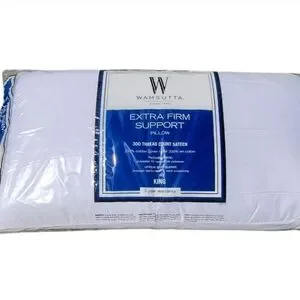 New Wamsutta Extra Firm Support Pillow - White. King Size