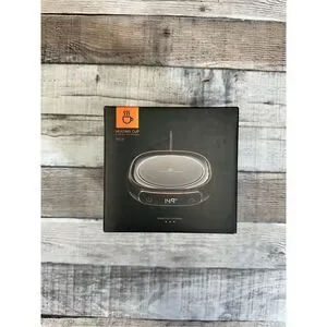 NIB Black Mug Warmer for Glass Metal Plastic Ceramic Cups