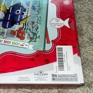 NIB Disney Kurt S. Adler Finding Dori 9.5” Tabletop Advent Calendar Christmas