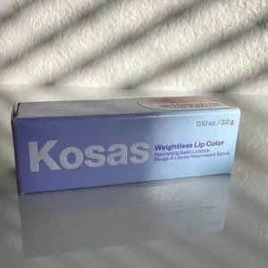 NIB Kosas Weightless Satin Lip Color Lipstick In High Cut