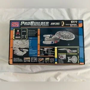 NIB Mega Bloks Star Trek The Next Generation USS Enterprise NC-1701-D