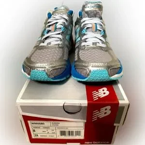NIB NB Narrow New Balance Stability 860v5 Running Shoes Sz8AA Aqua/Teal/Turqoise