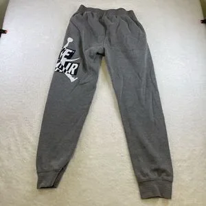 Nike Air Jordan Gray Sweats Kids 12-13 Grey Sweatpants