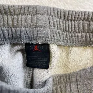 Nike Air Jordan Gray Sweats Kids 12-13 Grey Sweatpants